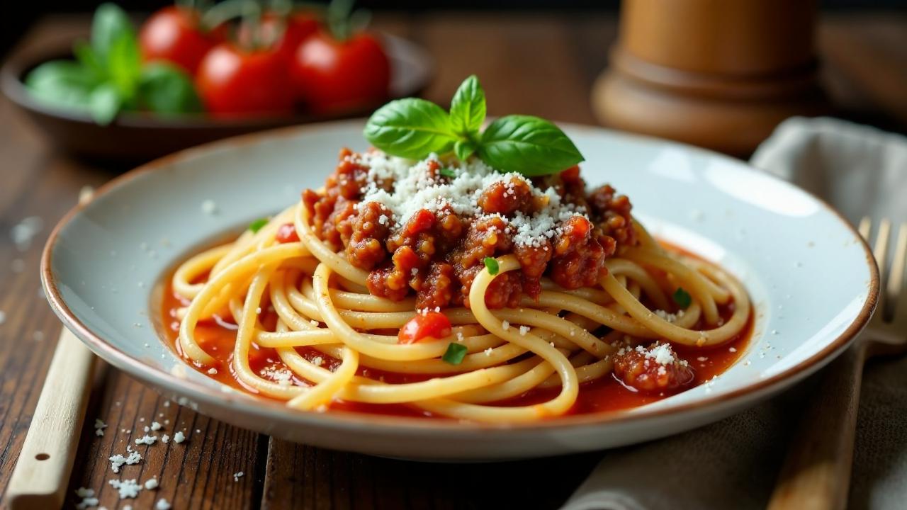 Spaghetti Bolognese nach Saarländischer Art