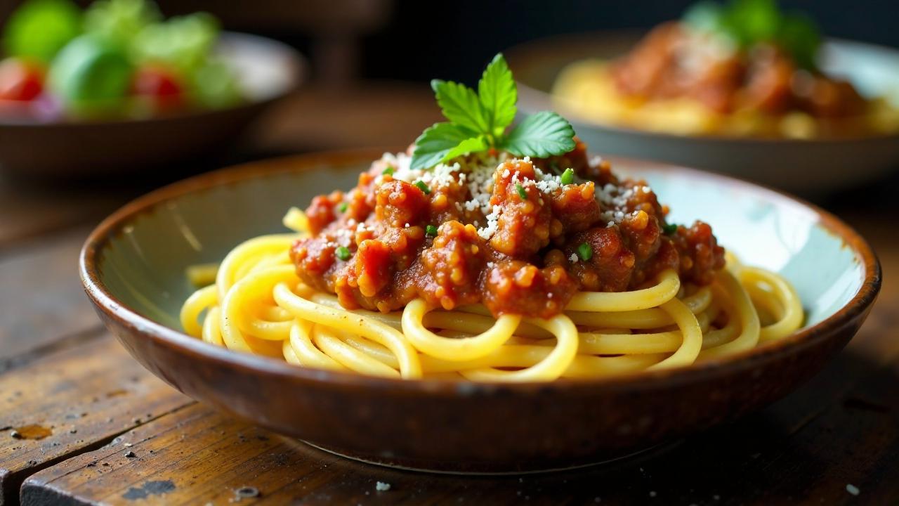 Spaghetti Bolognese nach Sächsischer Art