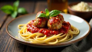 Spaghetti and Meatballs