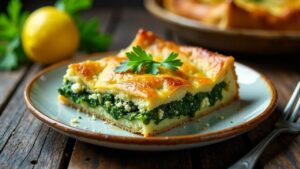 Spanakopita - Spinat-Strudel