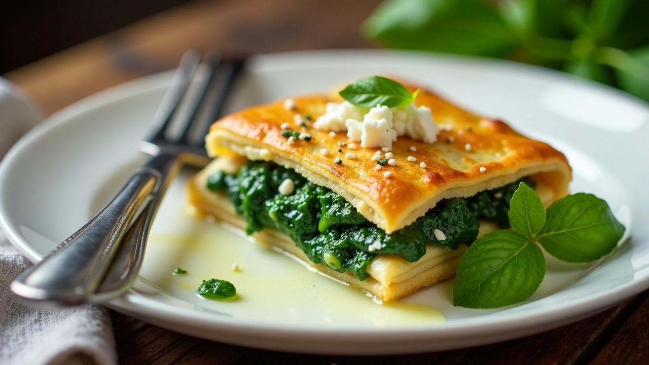 Spanakopita mit Feta