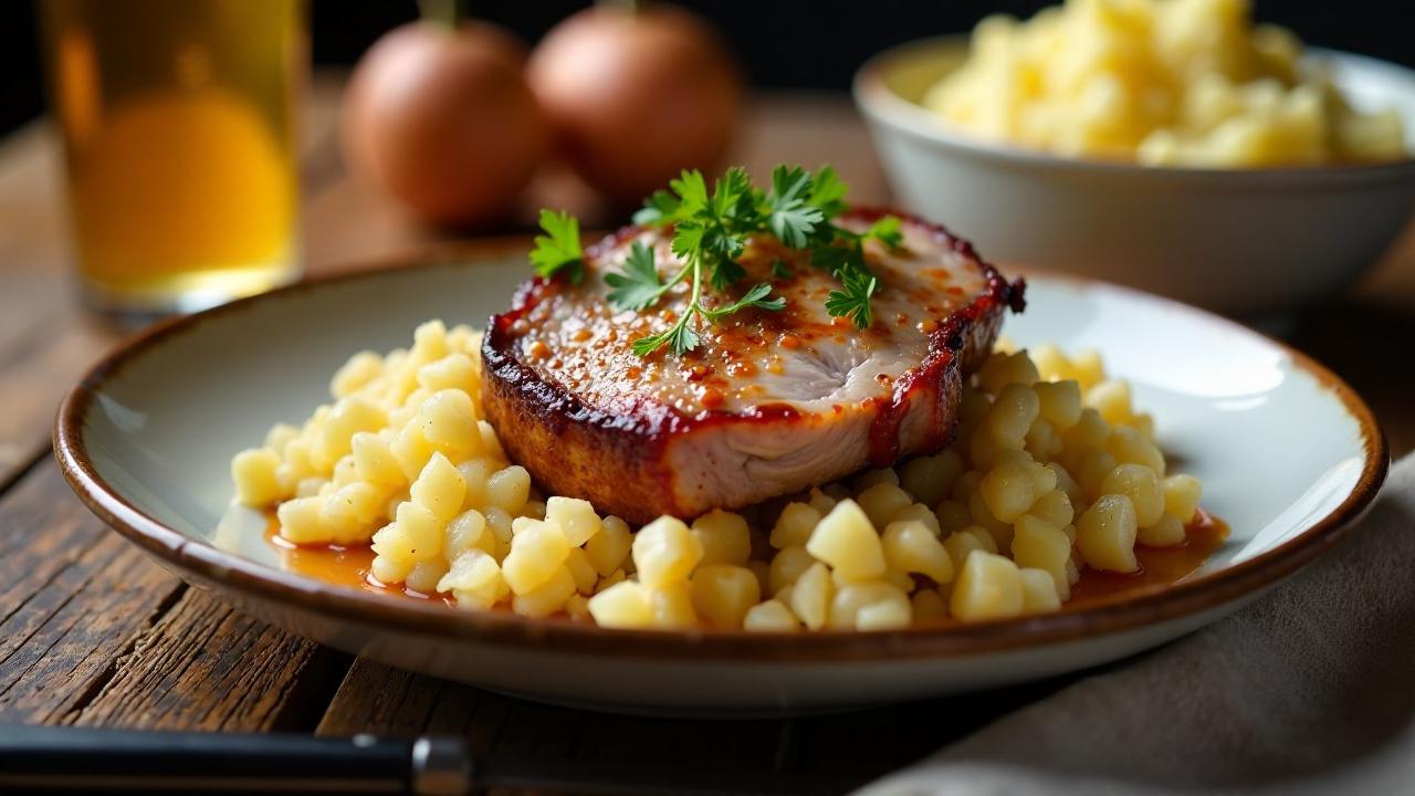 Spanferkel-Eisbein mit Sauerkraut