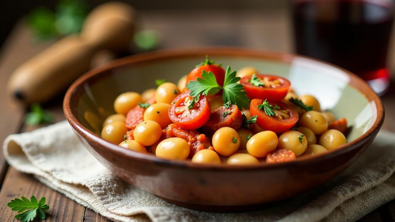 Spanische Judías con Chorizo