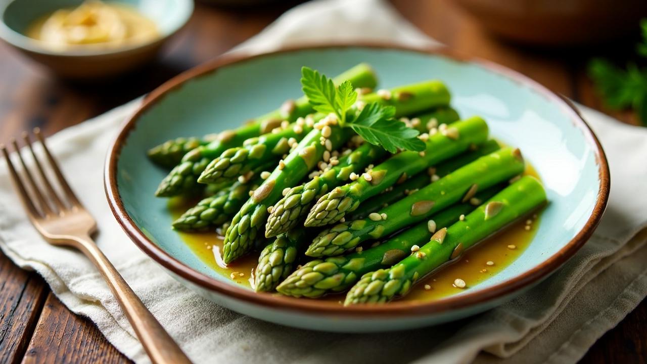 Spargelsalate - Asparagus Namul