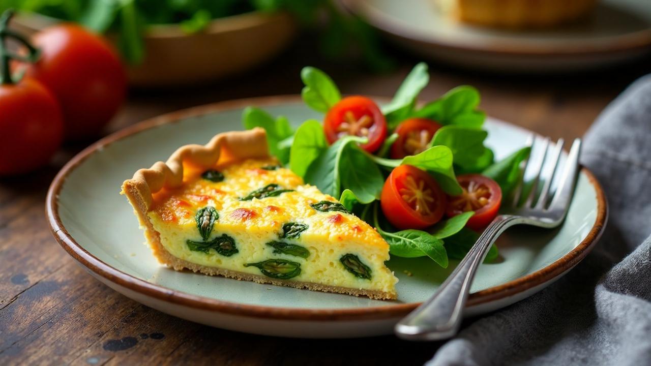 Spargemüse-Quiche