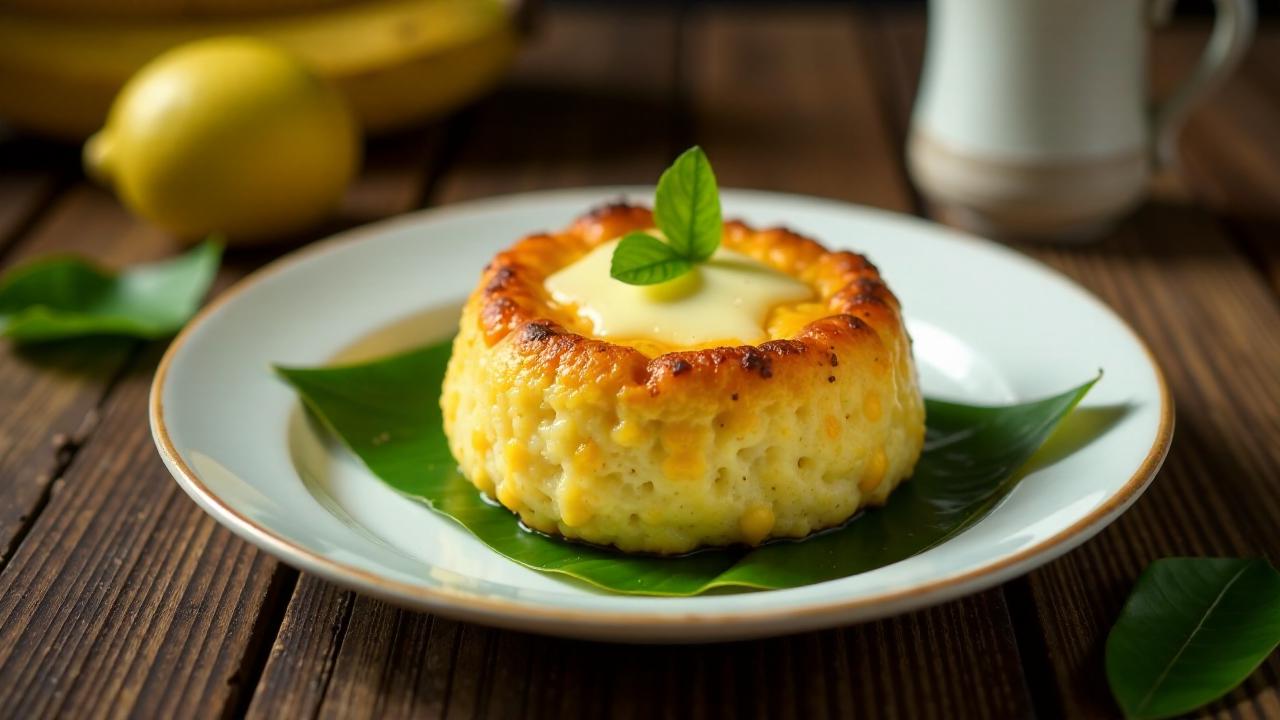 Special Bibingka mit Quezo de Bola