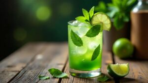 Sphärifizierter Mojito