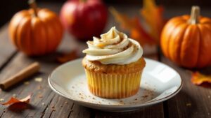 Spiced Apple-Cupcakes