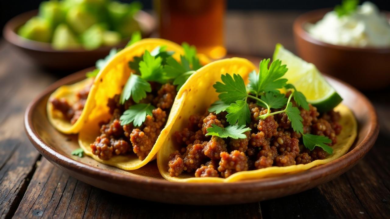 Spicy Beef Tacos