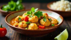 Spicy Coconut Chicken Bougna