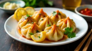 Spicy Fish Momos