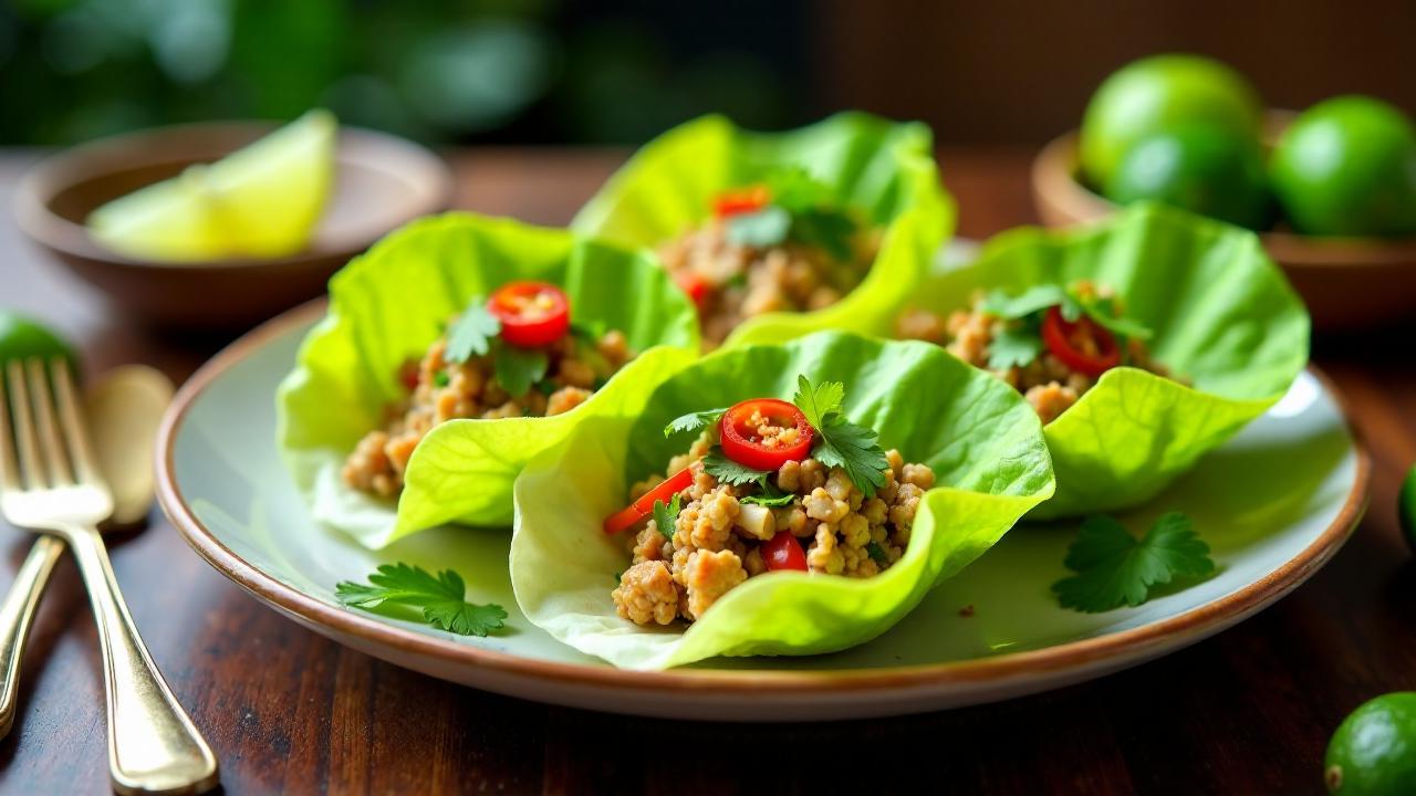 Spicy Larb Gai Cups