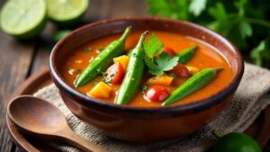 Spicy Okra Soup