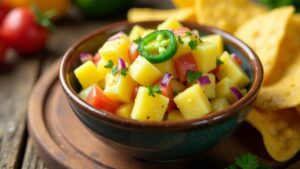 Spicy Pineapple Salsa