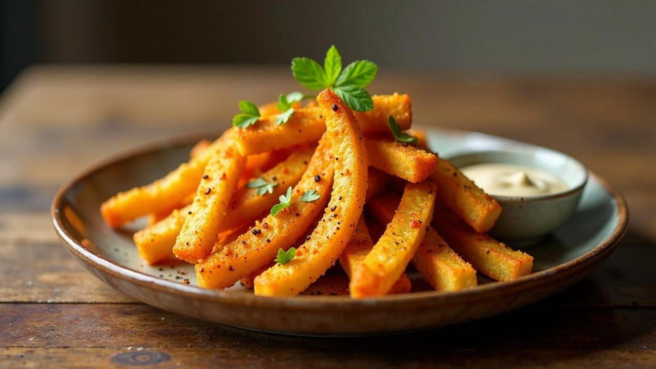 Spicy Taro Fries