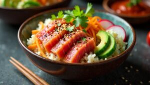 Spicy Tuna Poke Bowl