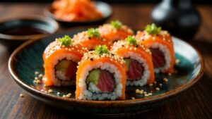 Spicy Tuna Roll (scharfe Thunfisch-Rolle)