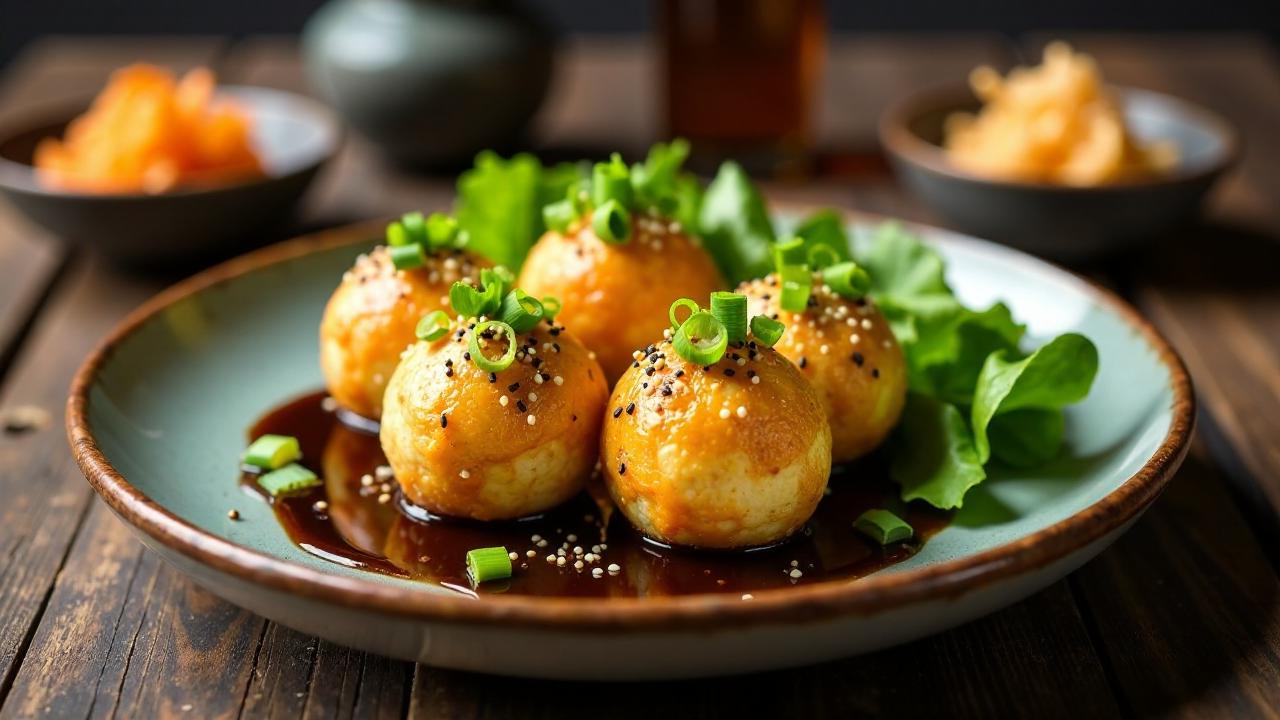 Spinach & Ricotta Takoyaki