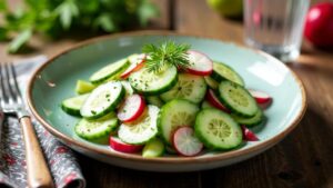 Spreewälder Gurken-Radieschensalat