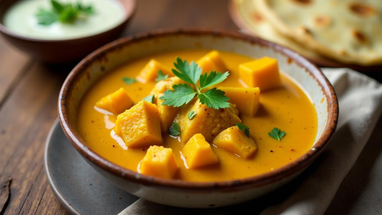 Sri-Lankischer Kürbis-Korma