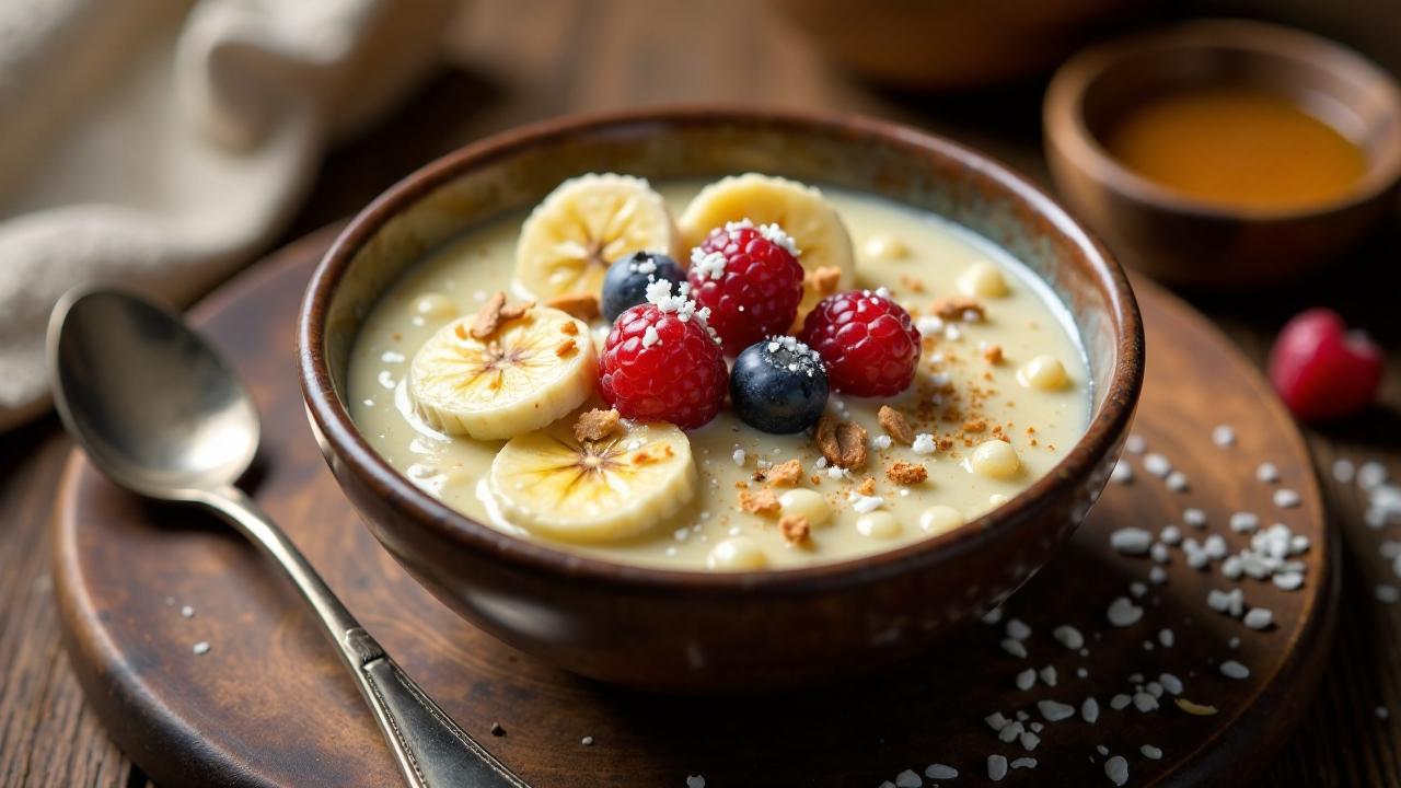 Sri-Lankisches Kokosnuss-Zimt-Porridge