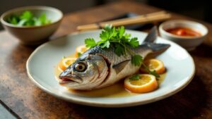 Steamed Fish Head