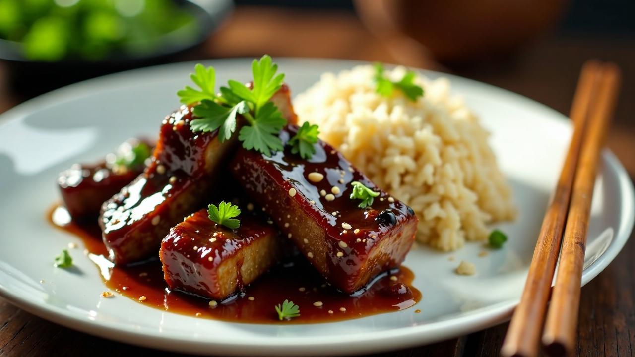 Steamed Spare Ribs in Black Bean Sauce