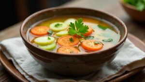 Steamy Veggie Broth