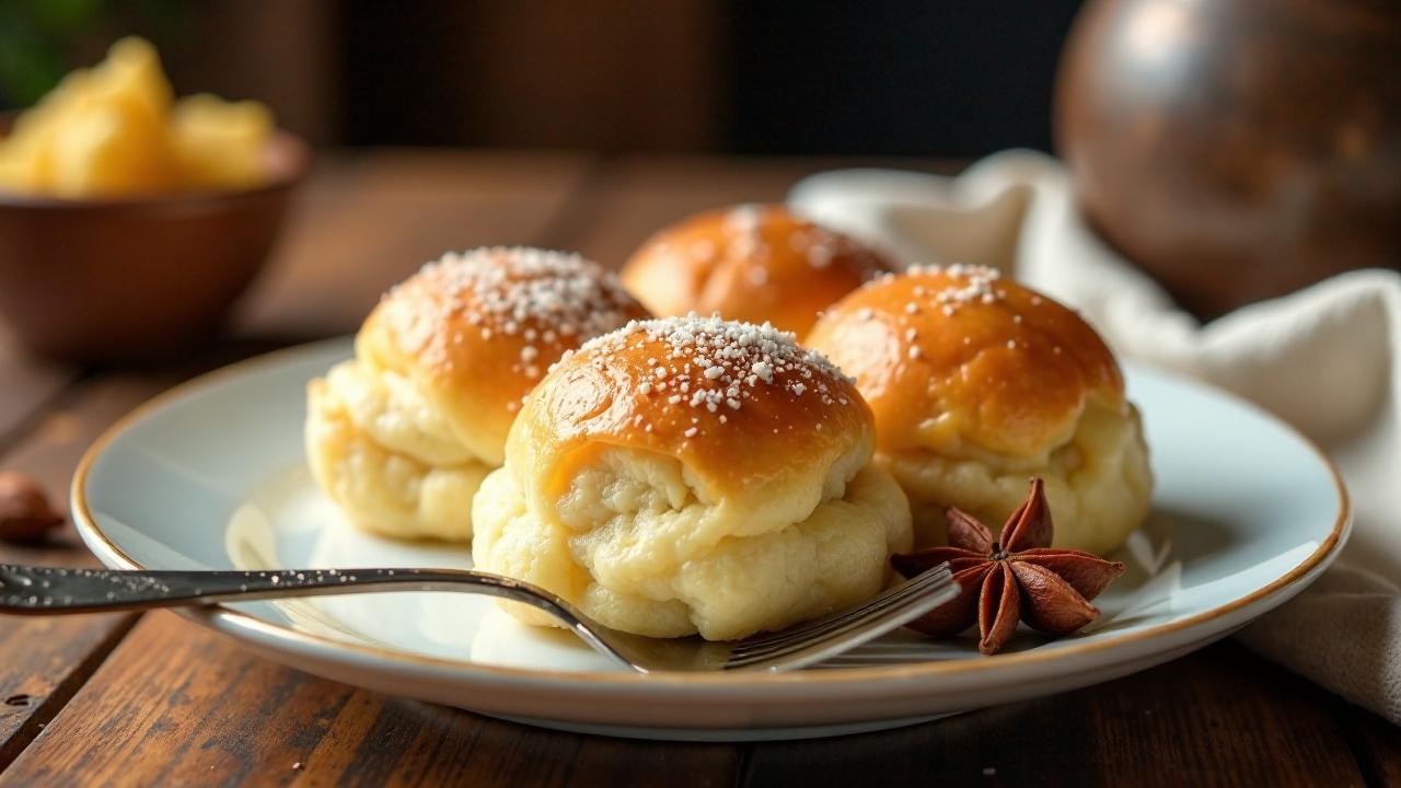 Sternanis-Milchbrötchen