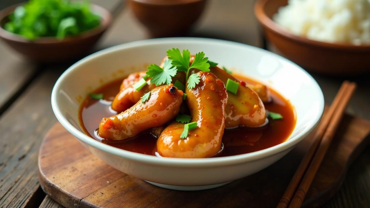 Stewed Chicken Feet