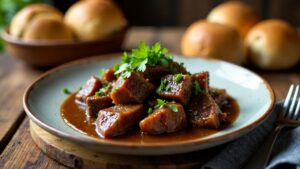 Stewed Oxtail