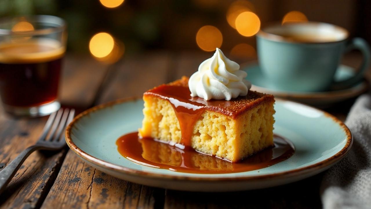 Sticky Toffee Pudding with Irish Cream