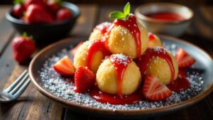 Strawberry Takoyaki