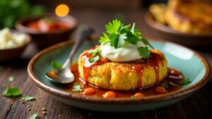 Stuffed Aloo Tikki Chaat