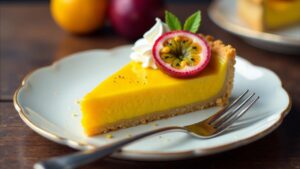 Sunshine Passionfruit Tart