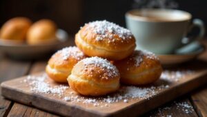 Surinaamse Oliebollen – Gefüllte Krapfen mit Rosinen