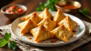 Surinamischer Samosa – Gefüllte Teigtaschen mit Fleisch oder Gemüse