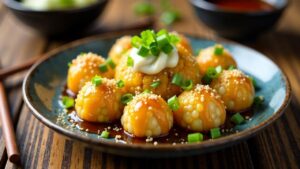 Sweet Corn Takoyaki