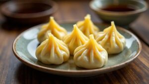 Sweet Egg Custard Xiaolongbao