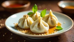 Sweet Lotus Seed Paste Dumplings