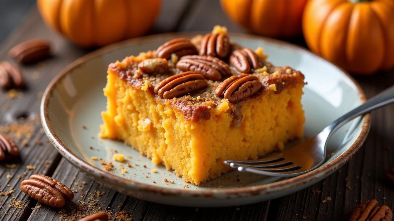 Sweet Potato Casserole with Candied Pecans