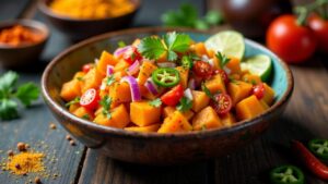 Sweet Potato Chaat