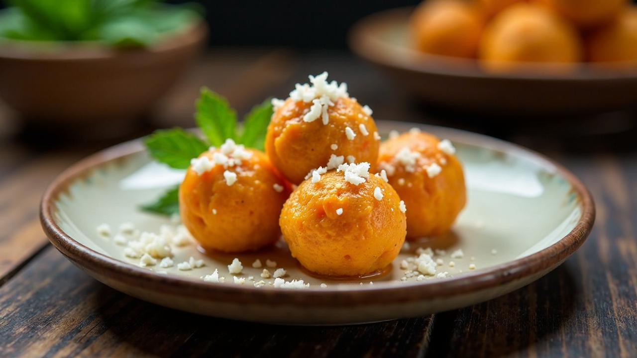 Sweet Potato and Coconut Balls