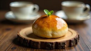 Sweet Red Bean Bun - Süßes Rote-Bohnen-Brötchen