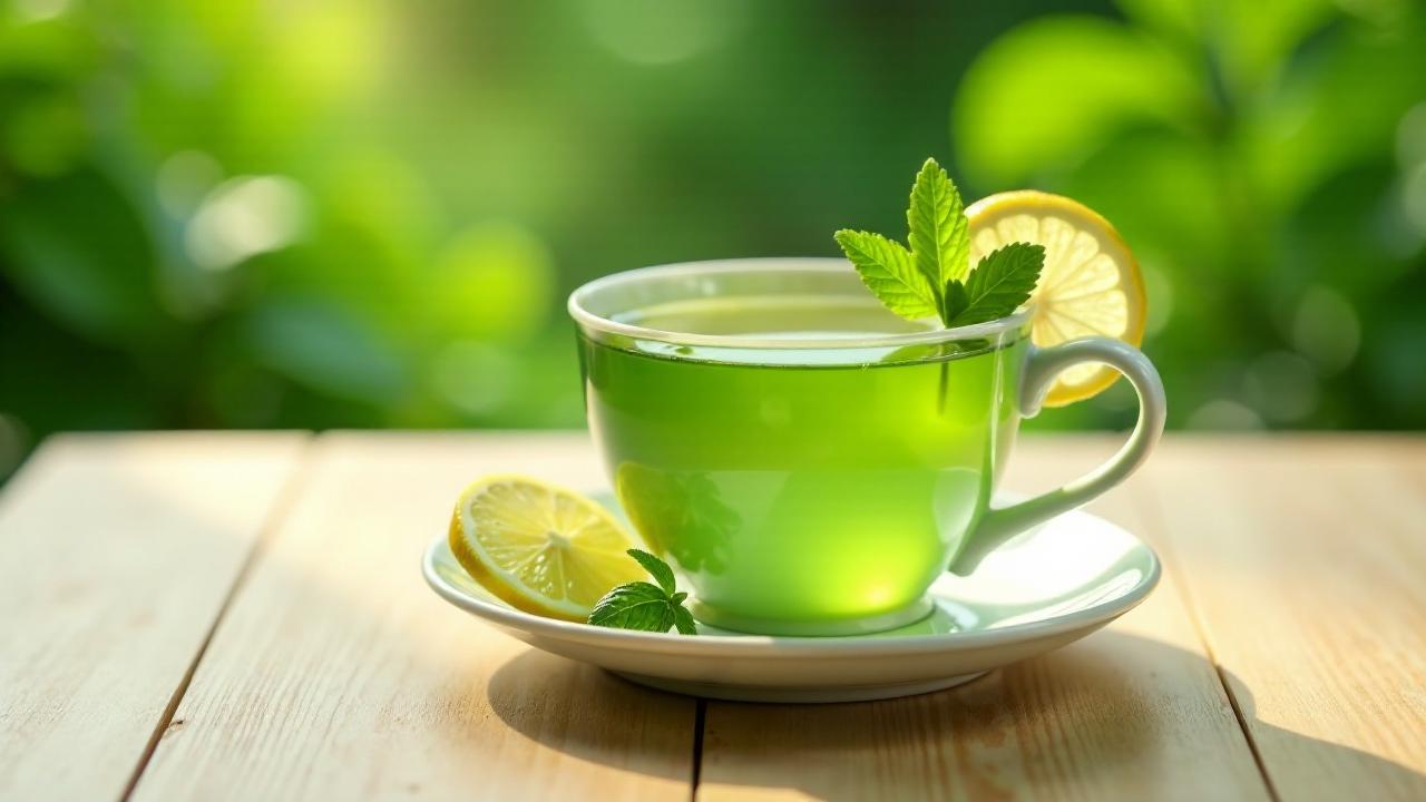 Sweetened Green Tea - Gesüßter Grüner Tee