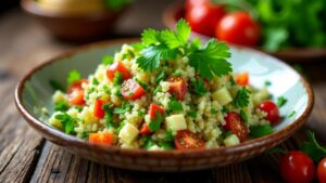 Tabbouleh – Bulgursalat mit Petersilie