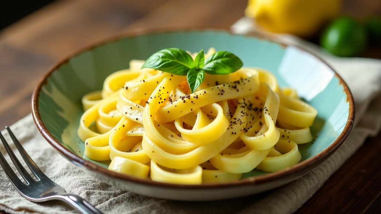 Tagliatelle al Limone (Zitronenpasta)