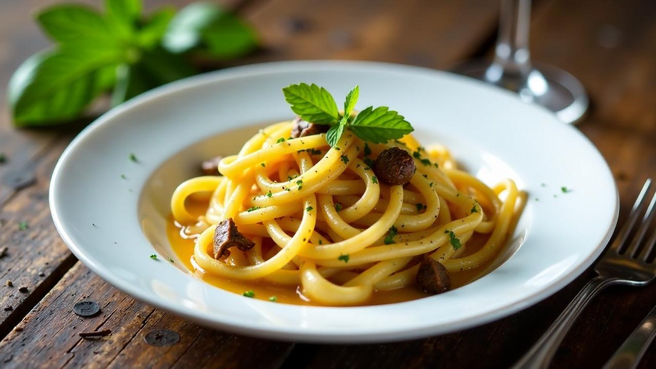 Tagliolini al Tartufo (Trüffel-Tagliolini)