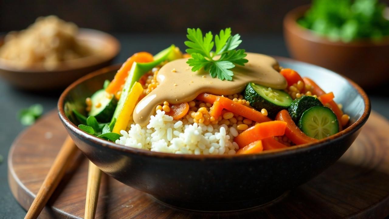 Tahini Bibimbap