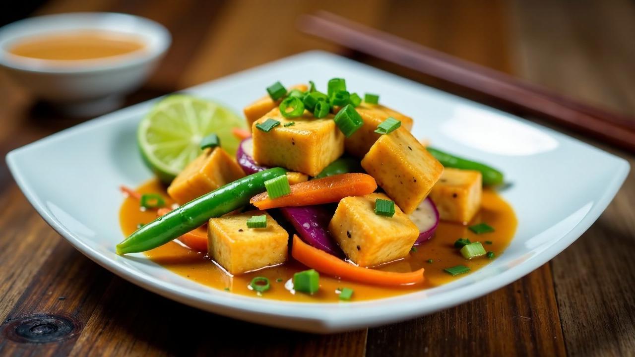 Tahu Campur – Mixed tofu salad with gravy